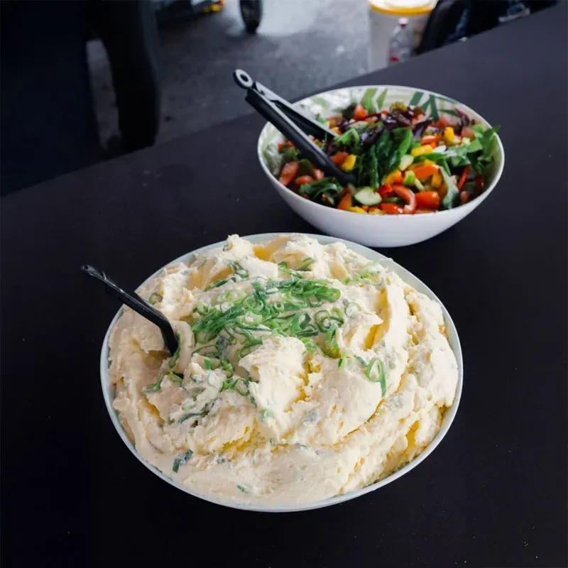 Homemade salads
